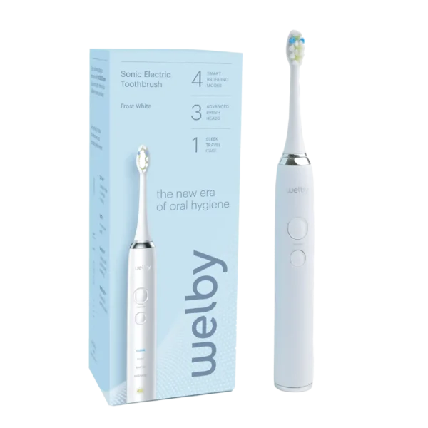 Welby Electric Toothbrush PRO White W0108 Sikat Gigi Elektrik​ - Gambar 2
